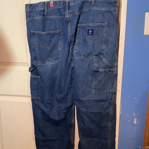 MEN’S RK BRAND BLUE CARPENTER JEANS SIZE 42X31 - Picture 16 of 16